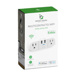 Cargue la imagen en el visor de la galería, Conector Inteligente Wifi Rocket House "RH-SO2" con USB Duo Pack - Rockethouse.com.mx