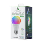 Cargue la imagen en el visor de la galería, Foco Inteligente Led Rocket House Rainbow Rgb Wifi 11w - Rockethouse.com.mx