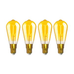 Cargue la imagen en el visor de la galería, Foco Inteligente Led Rocket House Saint Luz Ámbar Wifi 7w 4 Pack - Rockethouse.com.mx
