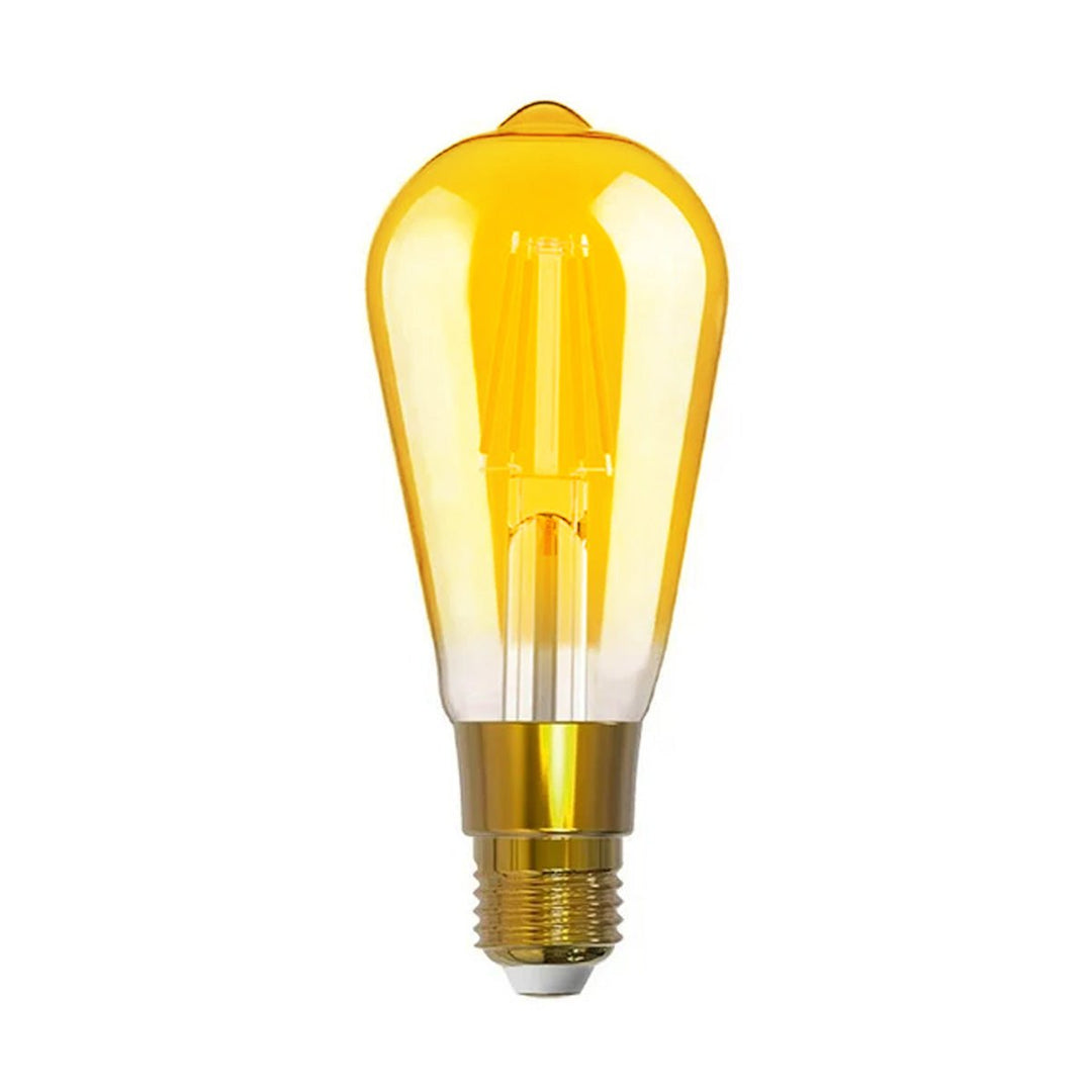 Foco Inteligente Led Rocket House Saint Luz Ámbar Wifi 7w 4 Pack - Rockethouse.com.mx