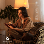 Cargue la imagen en el visor de la galería, Foco Inteligente Led Rocket House Saint Luz Ámbar Wifi 7w - Rockethouse.com.mx