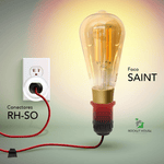 Cargue la imagen en el visor de la galería, Foco Inteligente Led Rocket House Saint Luz Ámbar Wifi 7w Duo Pack - Rockethouse.com.mx