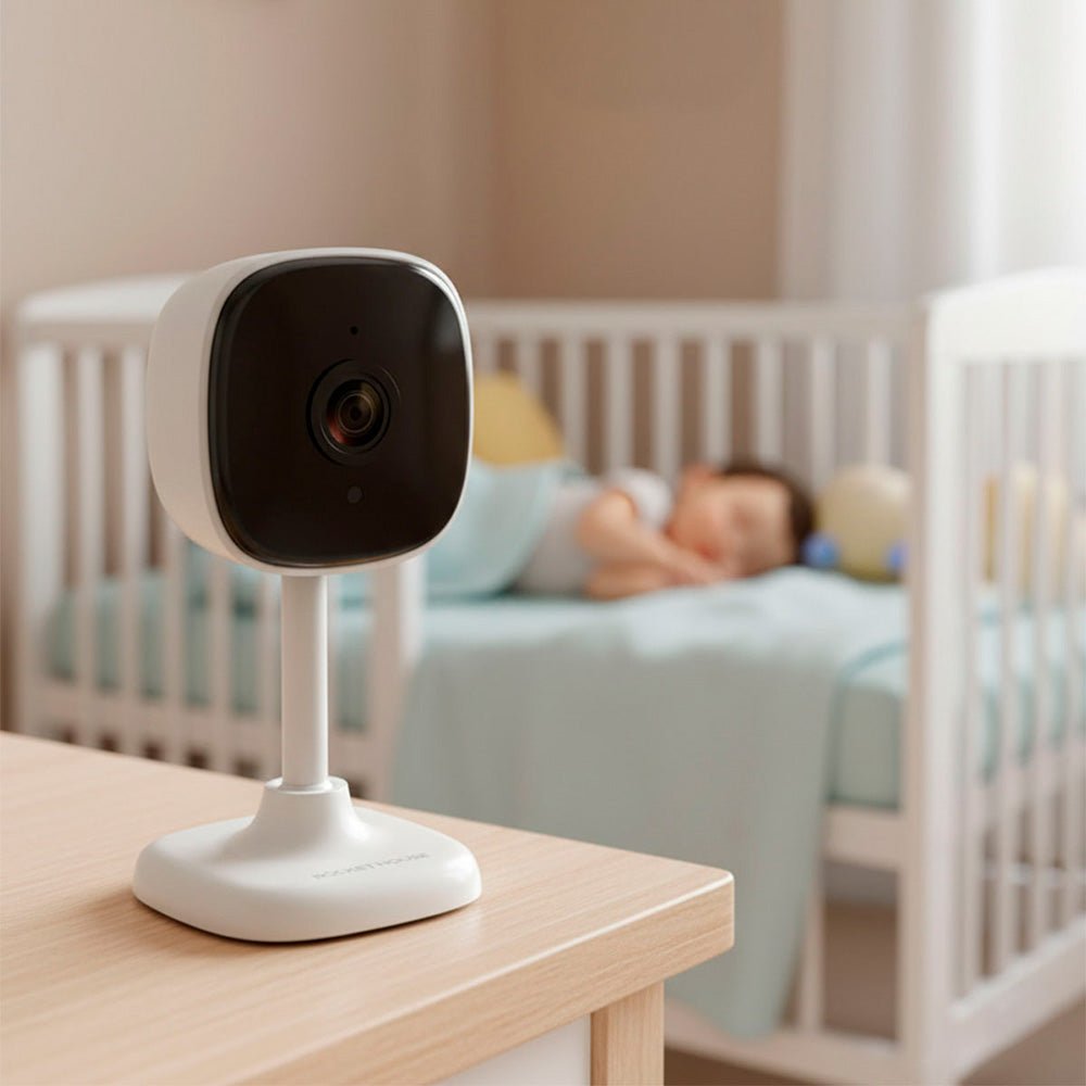 Kit Smart Home Rocket House: Cámara BUHO 1080p + Enchufe Inteligente RH - SO + Foco LED RAINBOW RGB - Rockethouse.com.mx