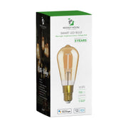 Foco Inteligente Led Rocket House Saint Luz Ámbar Wifi 7w Duo Pack - Rockethouse.com.mx