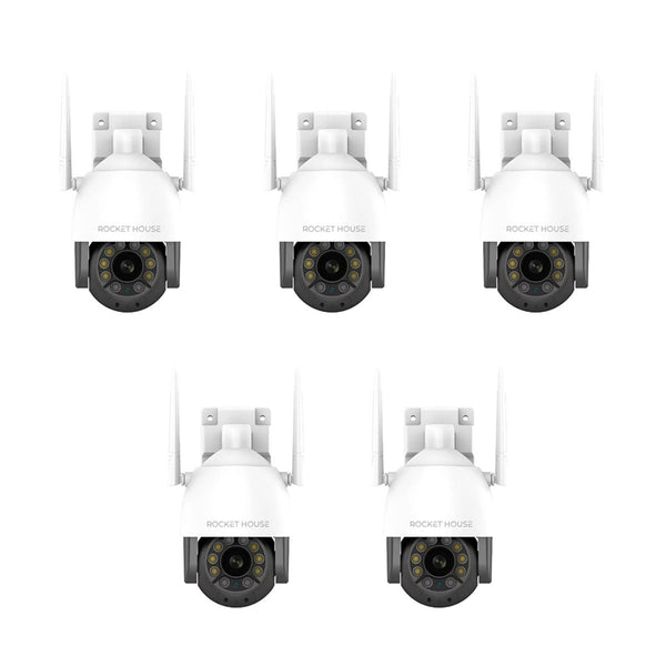 KIT EAGLE x5- Cámaras exteriores - Rockethouse.com.mx