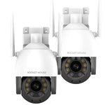 Cargue la imagen en el visor de la galería, Pack 2 Cámaras De Seguridad Rocket House Eagle Wifi 1080p - Rockethouse.com.mx
